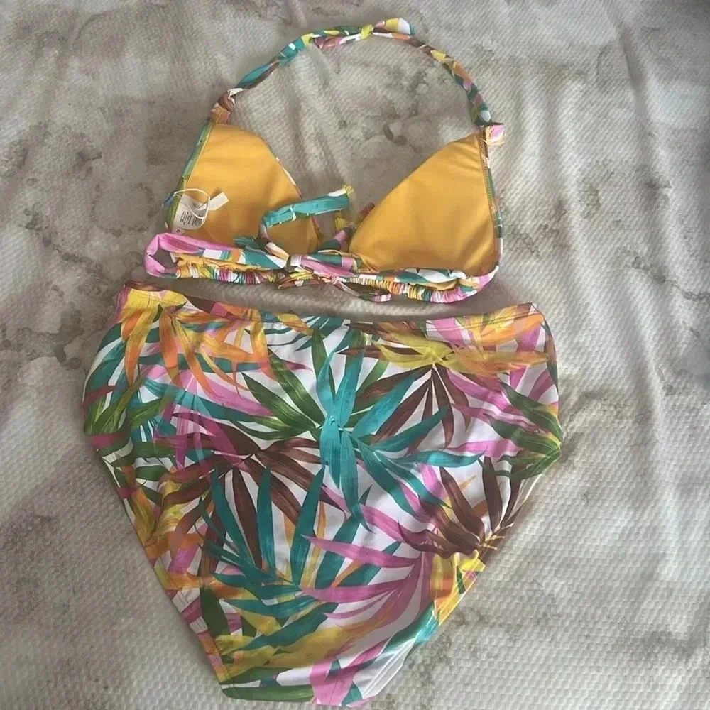Bleu Rod Beattie Fantasy Island Tall Triangle Top and High Waist Bottom